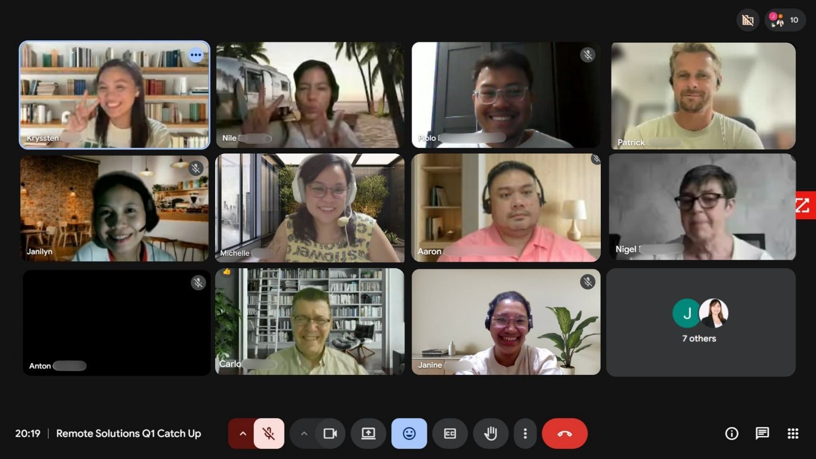 Online Events Gathering