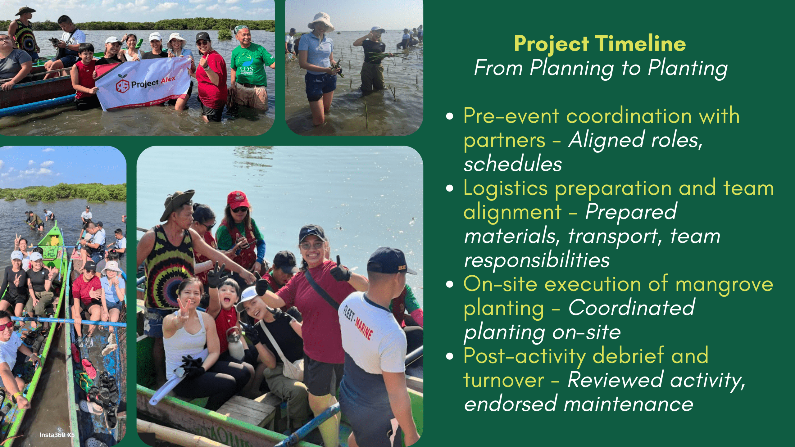 Group of people tree planting