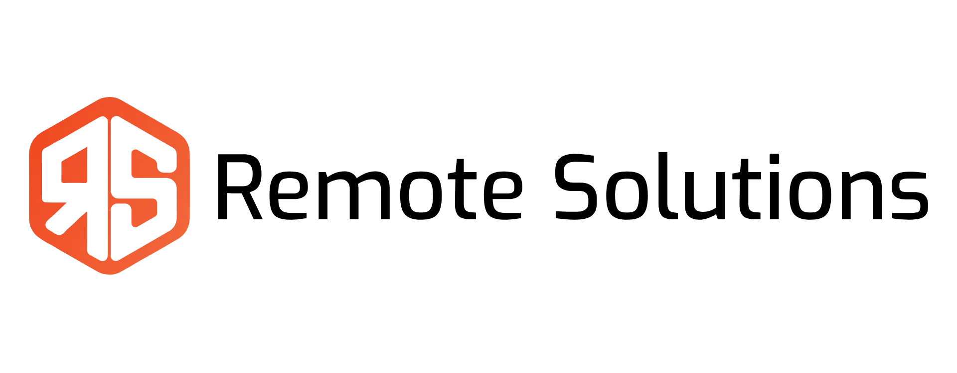 Logo with text 'REMOTE SOLUTIONS'