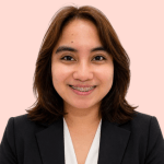 Woman smiling with formal suit