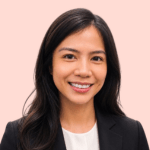 Woman smiling with formal suit