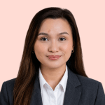 Woman smiling with formal suit